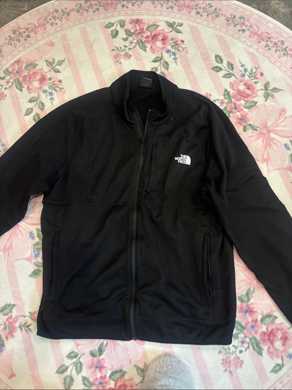 Men’s The North Face Men's Black Full-Zip Fleece Jacket